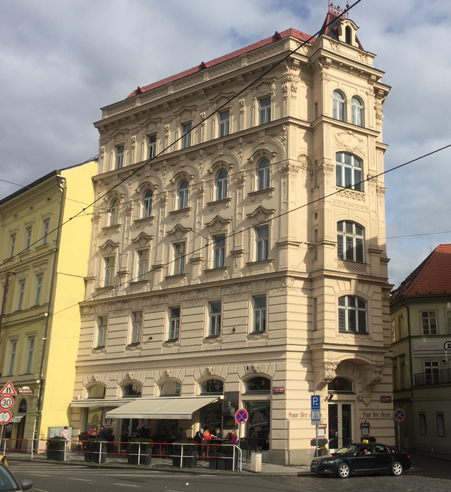 Budova, ve které se nachází advokátní kancelář